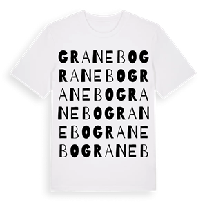 Granebo ordlek t-shirt – ekologisk bomull t-shirt från Pinshirt