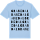 Blue Soul t-shirt med Granedal ordlek t-shirt