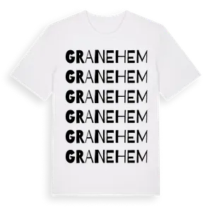 Granehem ordlek t-shirt – ekologisk bomull t-shirt från Pinshirt