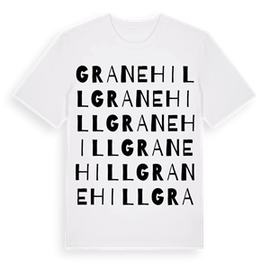 Granehill ordlek t-shirt – ekologisk bomull t-shirt från Pinshirt