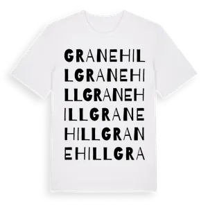 Granehill ordlek t-shirt – ekologisk bomull t-shirt från Pinshirt