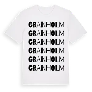 Granholm ordlek t-shirt – ekologisk bomull t-shirt från Pinshirt