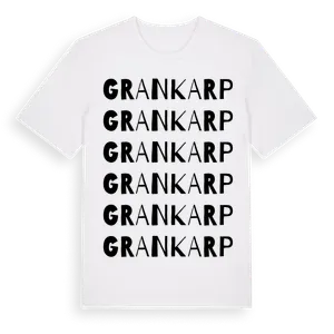 Grankarp ordlek t-shirt – ekologisk bomull t-shirt från Pinshirt