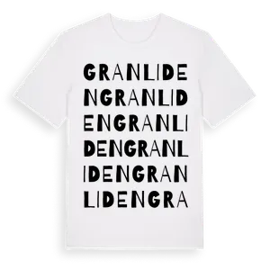 Granliden ordlek t-shirt – ekologisk bomull t-shirt från Pinshirt