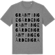 Mid Heather Gray t-shirt med Grantingegården ordlek t-shirt