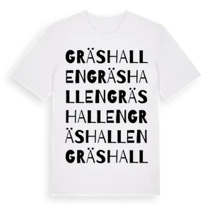 Gräshallen ordlek t-shirt – ekologisk bomull t-shirt från Pinshirt