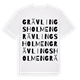 Grävlingsholmen ordlek t-shirt