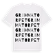 Grimmatorpet ordlek t-shirt
