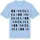 Blue Soul t-shirt med Grimmekulla ordlek t-shirt