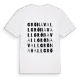 Grönavall ordlek t-shirt