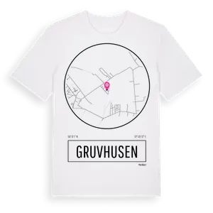 Gruvhusen t-shirt – ekologisk bomull t-shirt från Pinshirt