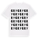 Gry ordlek t-shirt