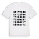 Gryteröd ordlek t-shirt