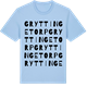 Blue Soul t-shirt med Gryttingetorp ordlek t-shirt