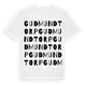 Gudmundtorp ordlek t-shirt