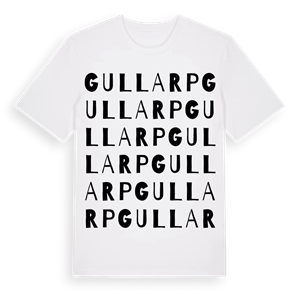 Gullarp ordlek t-shirt – ekologisk bomull t-shirt från Pinshirt