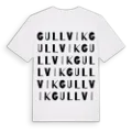 Gullvik ordlek t-shirt