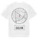 White t-shirt med Gullvik t-shirt