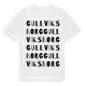 White t-shirt med Gullviksborg ordlek t-shirt
