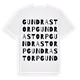 Gundrastorp ordlek t-shirt