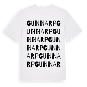Gunnarp ordlek t-shirt – ekologisk bomull t-shirt från Pinshirt