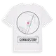 White t-shirt med Gunnarstorp t-shirt