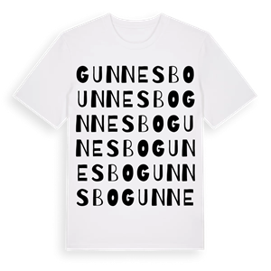 Gunnesbo ordlek t-shirt – ekologisk bomull t-shirt från Pinshirt