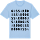 Blue Soul t-shirt med Gussaröd ordlek t-shirt