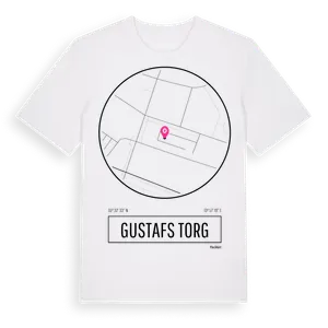 Gustafs Torg t-shirt – ekologisk bomull t-shirt från Pinshirt