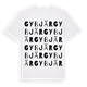 Gybjär ordlek t-shirt