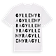 Gyllemyra ordlek t-shirt
