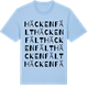 Blue Soul t-shirt med Häckenfält ordlek t-shirt