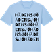 Blue Soul t-shirt med Hädensjö ordlek t-shirt