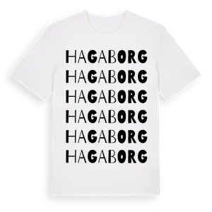 Hagaborg ordlek t-shirt – ekologisk bomull t-shirt från Pinshirt