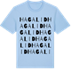 Blue Soul t-shirt med Hagalid ordlek t-shirt