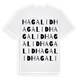 Hagalid ordlek t-shirt