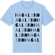 Blue Soul t-shirt med Hagalind ordlek t-shirt