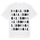 Hagalind ordlek t-shirt
