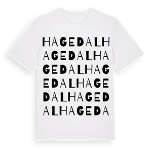 Hagedal ordlek t-shirt – ekologisk bomull t-shirt från Pinshirt