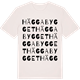 Vintage White t-shirt med Häggabygget ordlek t-shirt