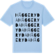 Blue Soul t-shirt med Häggeryda ordlek t-shirt