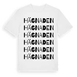 Hägnaden ordlek t-shirt – ekologisk bomull t-shirt från Pinshirt