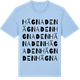 Blue Soul t-shirt med Hägnaden ordlek t-shirt