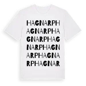 Hagnarp ordlek t-shirt – ekologisk bomull t-shirt från Pinshirt