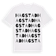 Hagstad ordlek t-shirt