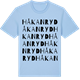 Blue Soul t-shirt med Håkanryd ordlek t-shirt
