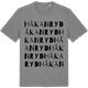 Mid Heather Gray t-shirt med Håkanryd ordlek t-shirt