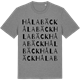 Mid Heather Gray t-shirt med Hålabäck ordlek t-shirt