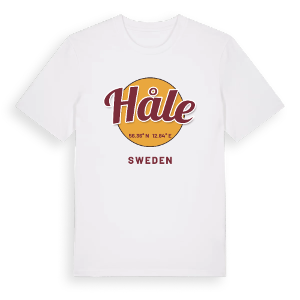 Håle cirkel t-shirt – ekologisk bomull t-shirt från Pinshirt