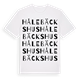 Hålebäckshus ordlek t-shirt